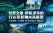付费文章：新能原车的行业现状和未来展望