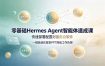 零基础Hermes Agent智能体速成课，快速部署配置对接办公软件；一键自动化报表PPT降低工作负担