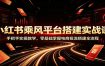 小红书乘风平台搭建实战课：手把手实操教学，零基础掌握电商投流搭建全流程