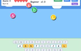 小孩键盘熟练字母大冒险V1.0