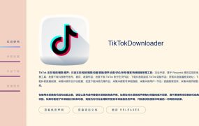 抖音下载TikTokDownloader v5.4