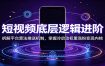 短视频底层逻辑进阶：拆解平台算法推送机制，掌握冷启动权重涨粉变现内核