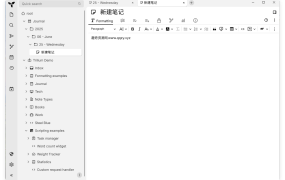 Trilium开源笔记v0.95.0绿色版