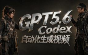 GPT5.6+Codex自动化生成视频全流程实战，从提示词设计、角色设定、封面海报，到视频生成思路与自动化工作流