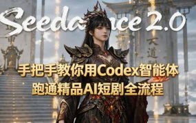 手把手教你用Seedance2.0+Codex智能体跑通精品AI短剧全流程(附3种skill技能