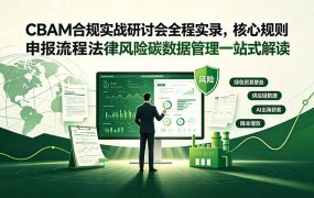 CBAM合规实战研讨会全程实录,核心规则申报流程法律风险碳数据管理一站式解读