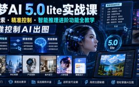 即梦AI 5.0 lite实战课，联网检索・精准控制・智能推理进阶功能全教学，精准控制AI出图