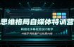思维格局自媒体特训营：精细化字幕视觉设计教学，AI提示词批量产出优质内容