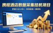 携程酒店全自动浏览掘金项目，稳定可矩阵，单窗口收益40+【揭秘】