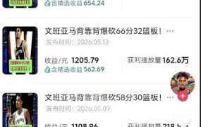 抖音8W粉丝博主的篮球人物深度解析解说教学，零门槛玩转伙伴计划与精选独家，单日稳定收益1k+