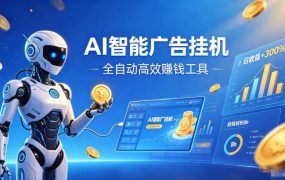 AI智能广告挂G，在家自动賺收益，全程无需人工操作、不用直播、不用拉人【揭秘】