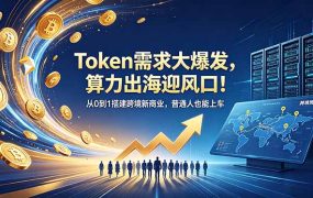 Token需求大爆发，算力出海迎风口！从0到1搭建跨境新商业，普通人也能上车