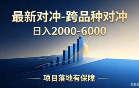 跨品种对冲震撼首发!日收益2000-6000+,项目绿色长久,安全稳健,合规靠谱,可批量放大