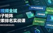 短视频全域钩子矩阵搜索排名实战课｜6大平台矩阵布局、关键词堆量抢占搜索流量、钩子私域导流、AI批量内容生成