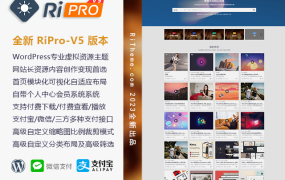 ripro-v5-8.3开心版主题源码