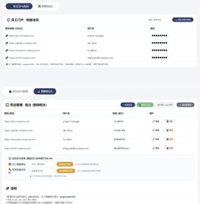 网页密码管理系统html源码