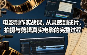 电影制作实战课，从灵感到成片，拍摄与剪辑真实电影的完整过程【原创双语字幕】