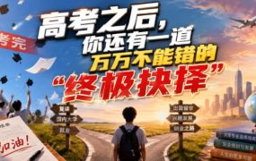 付费文章:高考之后,你还有一道万万不能错的“终极抉择”