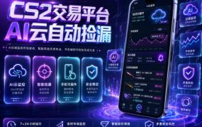 CS2交易平台AI云自动捡漏，多年稳定运行，无需手机，支持任何形式验证，日入300+【揭秘】