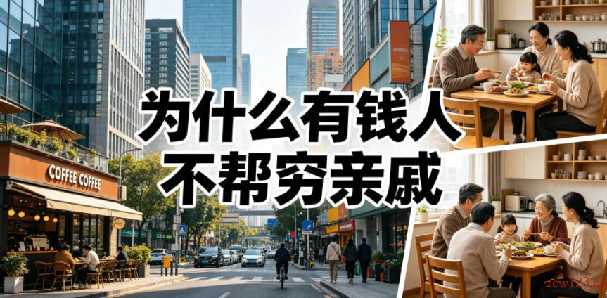 付费文章:为什么有钱人不帮穷亲戚?