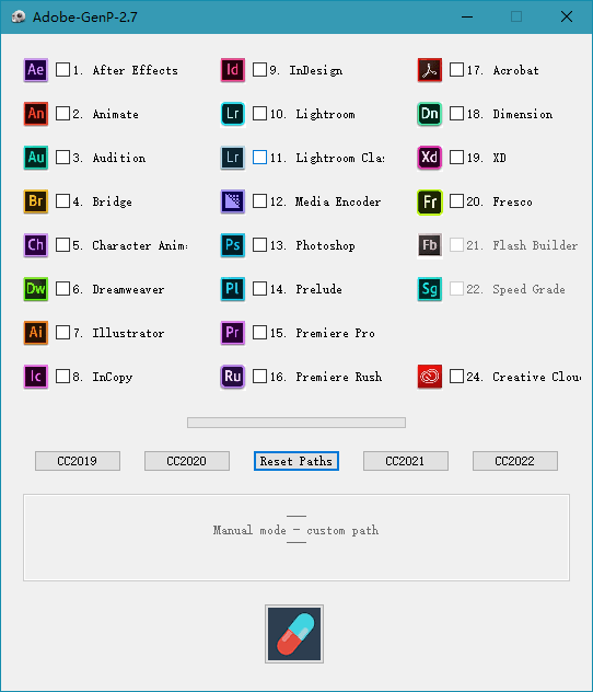 Adobe 通杀补丁 GenP/Zii-趣奇资源网-第6张图片 Adobe 通杀补丁 GenP/Zii-趣奇资源网-第6张图片
