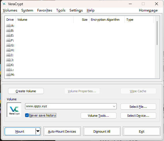 VeraCrypt磁盘加密v1.26.14便携版-趣奇资源网-第6张图片 VeraCrypt磁盘加密v1.26.14便携版-趣奇资源网-第6张图片